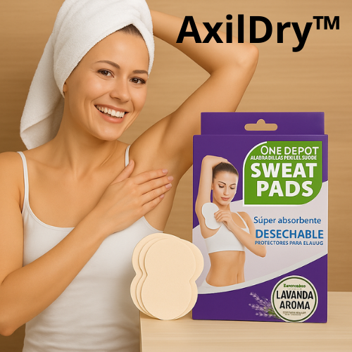 AxilDry™ Protección Total contra el Sudor y las Manchas