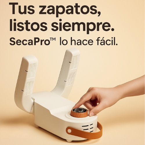 SecaPro™ Secado rápido y seguro para tus zapatos